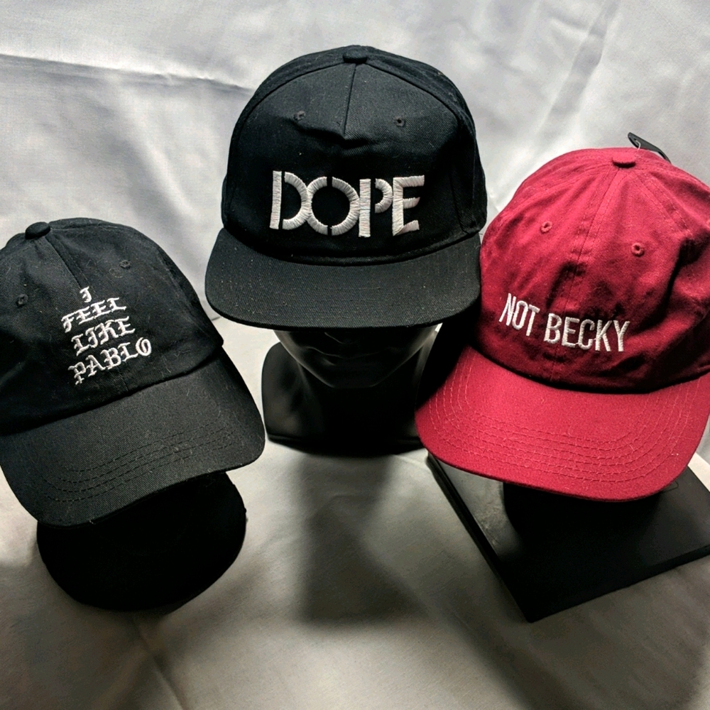 Lot of 3 Novelty hats NWT